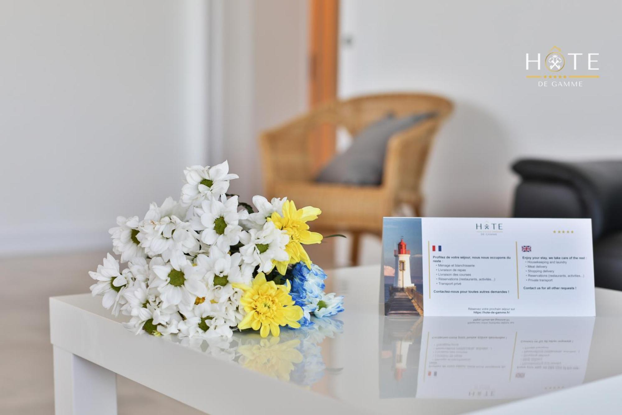 La Chaume Appartement De Caractere, Superbe Vue Mer 280° מראה חיצוני תמונה